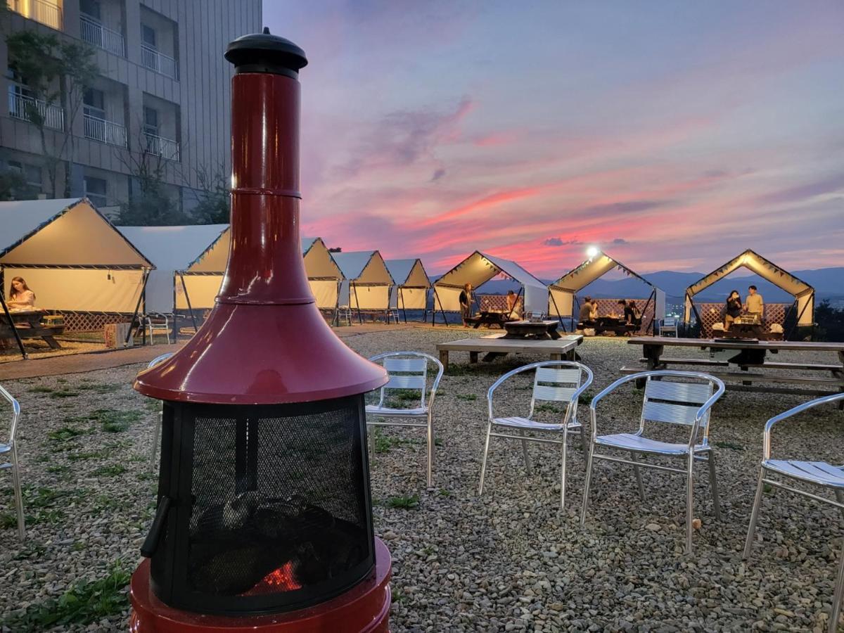 Ramada Hotel & Suite By Wyndham Gangwon Pyeongchang Exterior foto